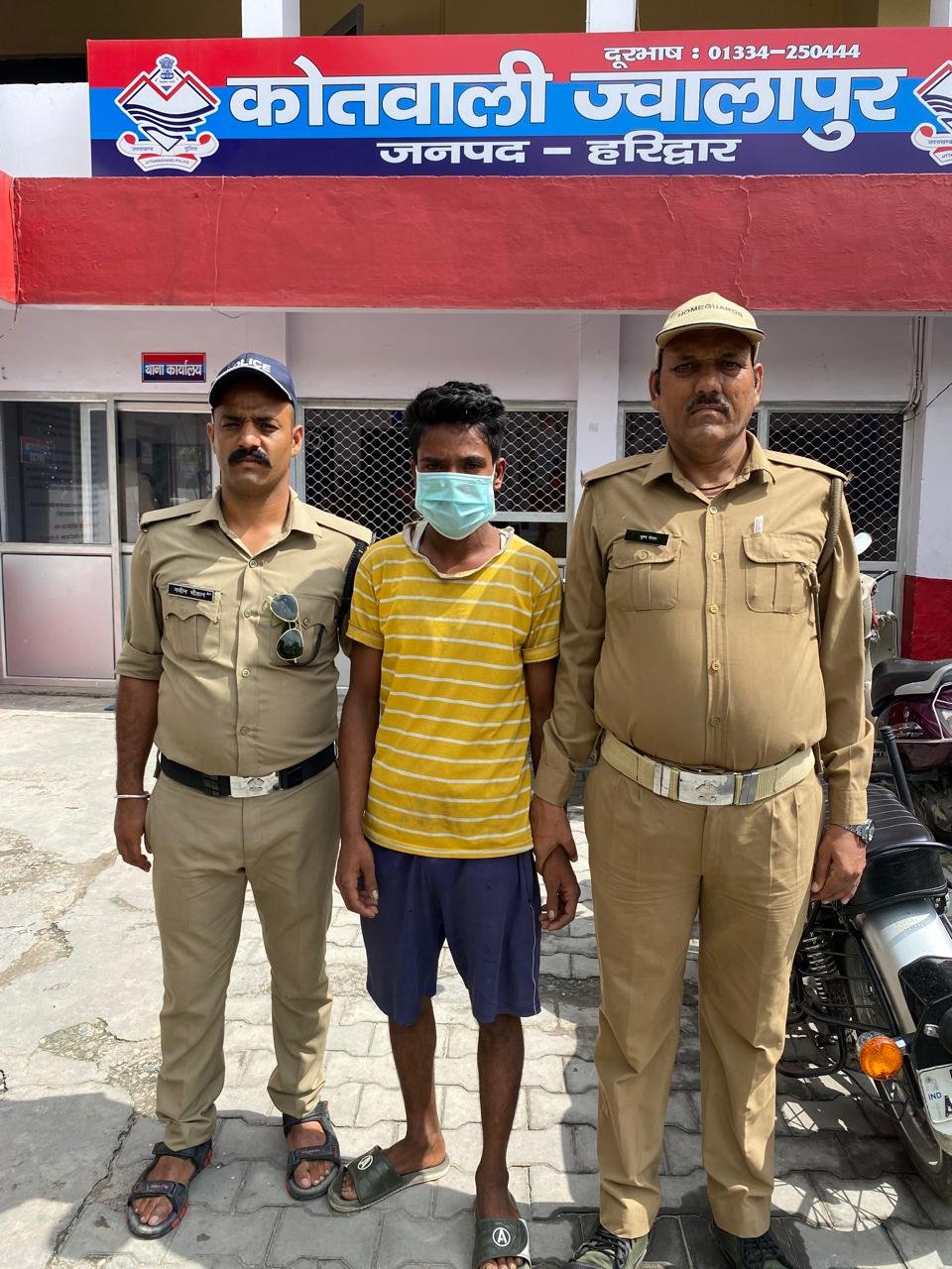 नाबालिग के अपहरणकर्ता को चंम्पारण बिहार से दबोच लाई हरिद्वार पुलिस